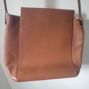 NWOT Cognac Everlane Form bag leather